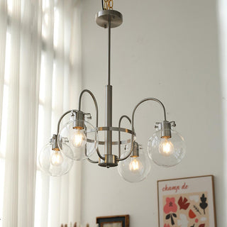 Hansford Sculptural Metal Chandelier