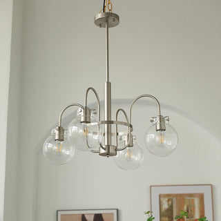Hansford Sculptural Metal Chandelier