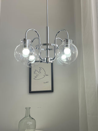 Hansford Sculptural Metal Chandelier