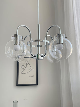 Hansford Sculptural Metal Chandelier