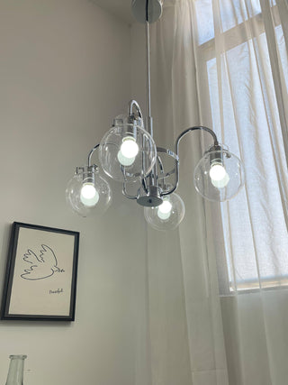 Hansford Sculptural Metal Chandelier