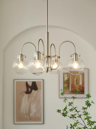 Hansford Sculptural Metal Chandelier