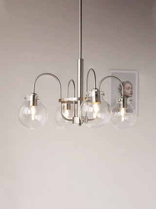 Hansford Sculptural Metal Chandelier