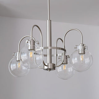 Hansford Sculptural Metal Chandelier