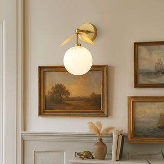 Hanson Contemporary Metal Wall Light