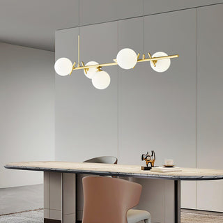 Harmony Birds Contemporary Brass Chandelier