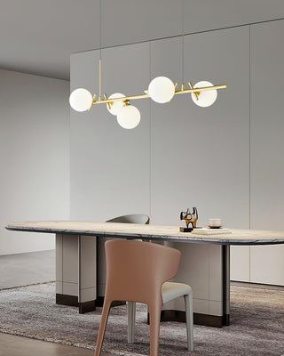 Harmony Birds Contemporary Brass Chandelier
