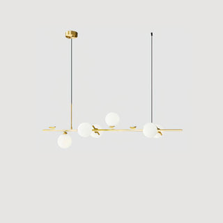 Harmony Birds Contemporary Brass Chandelier