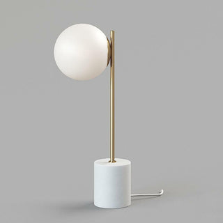 Harper Globe Minimalist Marble Table Light