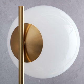Harper Globe Minimalist Marble Table Light