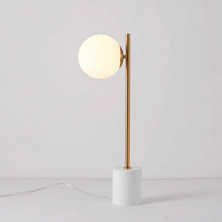 Harper Globe Minimalist Marble Table Light