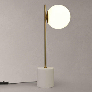 Harper Globe Minimalist Marble Table Light