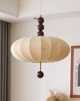 Hashira Retro Fabric Pendant Light