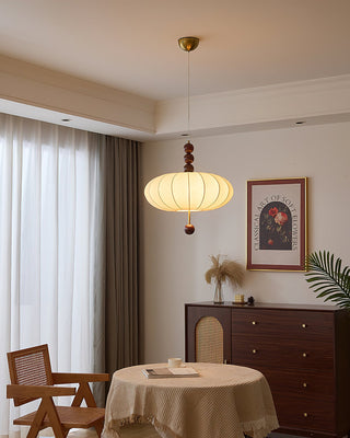 Hashira Retro Fabric Pendant Light