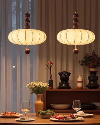 Hashira Retro Fabric Pendant Light