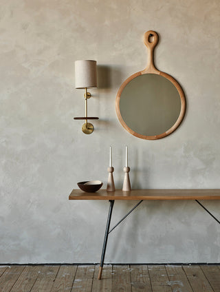 Haven Retro Wood Wall Light