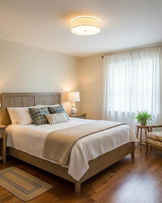 Faro Modern Rice paper Ceiling Lamp