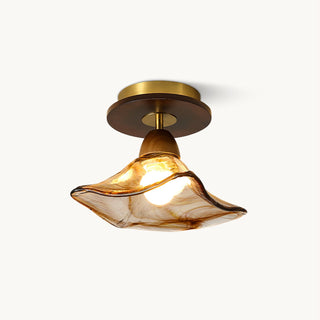 Heaney Modern Brass Ceiling Light