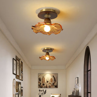 Heaney Modern Brass Ceiling Light