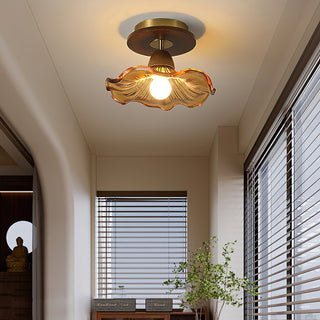 Heaney Modern Brass Ceiling Light