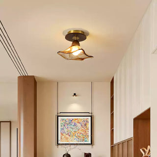 Heaney Modern Brass Ceiling Light