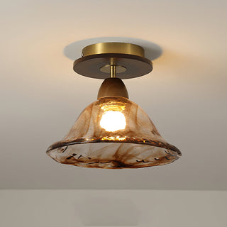 Heaney Modern Brass Ceiling Light