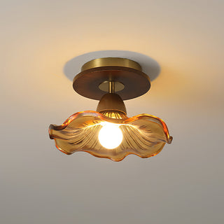 Heaney Modern Brass Ceiling Light