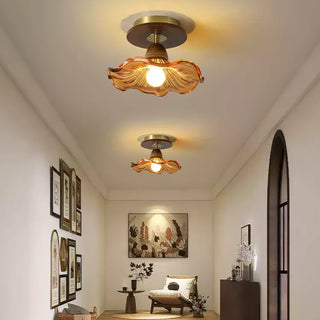 Heaney Modern Brass Ceiling Light