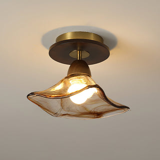 Heaney Modern Brass Ceiling Light