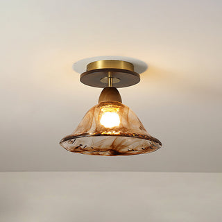 Heaney Modern Brass Ceiling Light