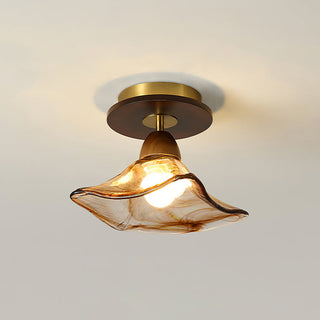 Heaney Modern Brass Ceiling Light