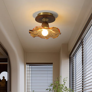 Heaney Modern Brass Ceiling Light