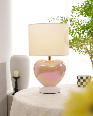 Heart Playful Ceramic Table Lamp