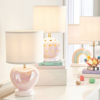 Heart Playful Ceramic Table Lamp