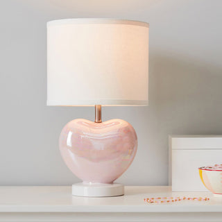 Heart Playful Ceramic Table Lamp