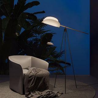 Heart Wing Minimalist Acrylic Floor Light