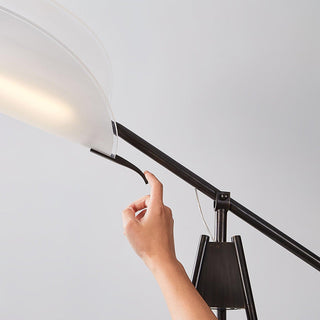 Heart Wing Minimalist Acrylic Floor Light