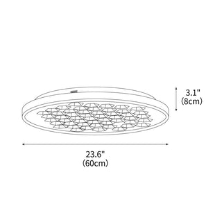 Cora Refined Wood Ceiling Light
