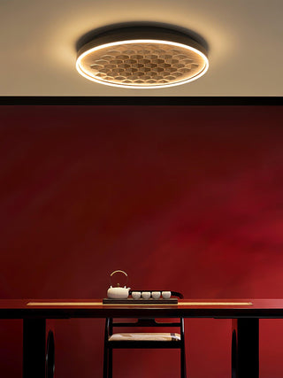 Cora Refined Wood Ceiling Light