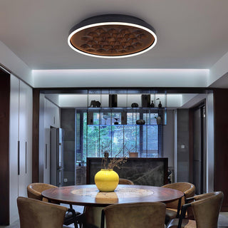Cora Refined Wood Ceiling Light