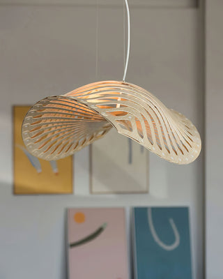 Heaven Flower Bone Natural Wood Chandelier