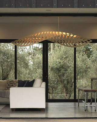 Heaven Flower Bone Natural Wood Chandelier