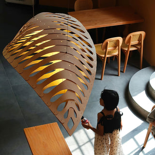 Heaven Flower Bone Natural Wood Chandelier