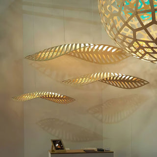 Heaven Flower Bone Natural Wood Chandelier