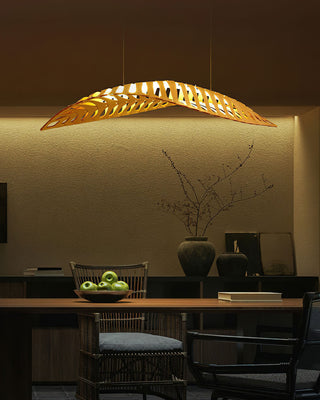 Heaven Flower Bone Natural Wood Chandelier