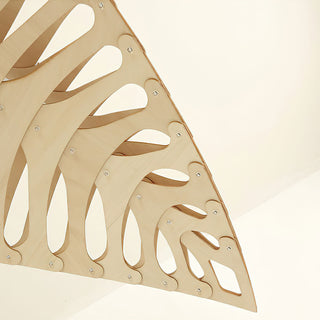 Heaven Flower Bone Natural Wood Chandelier