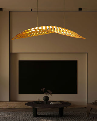Heaven Flower Bone Natural Wood Chandelier