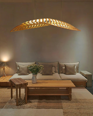 Heaven Flower Bone Natural Wood Chandelier