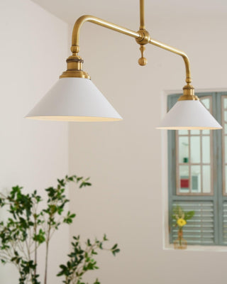 Heirloom Minimalist Aluminum Chandelier
