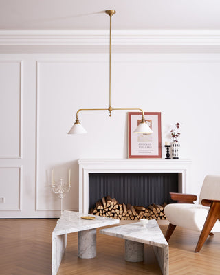 Heirloom Minimalist Aluminum Chandelier